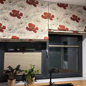 Sistem Plisee Ivy Print